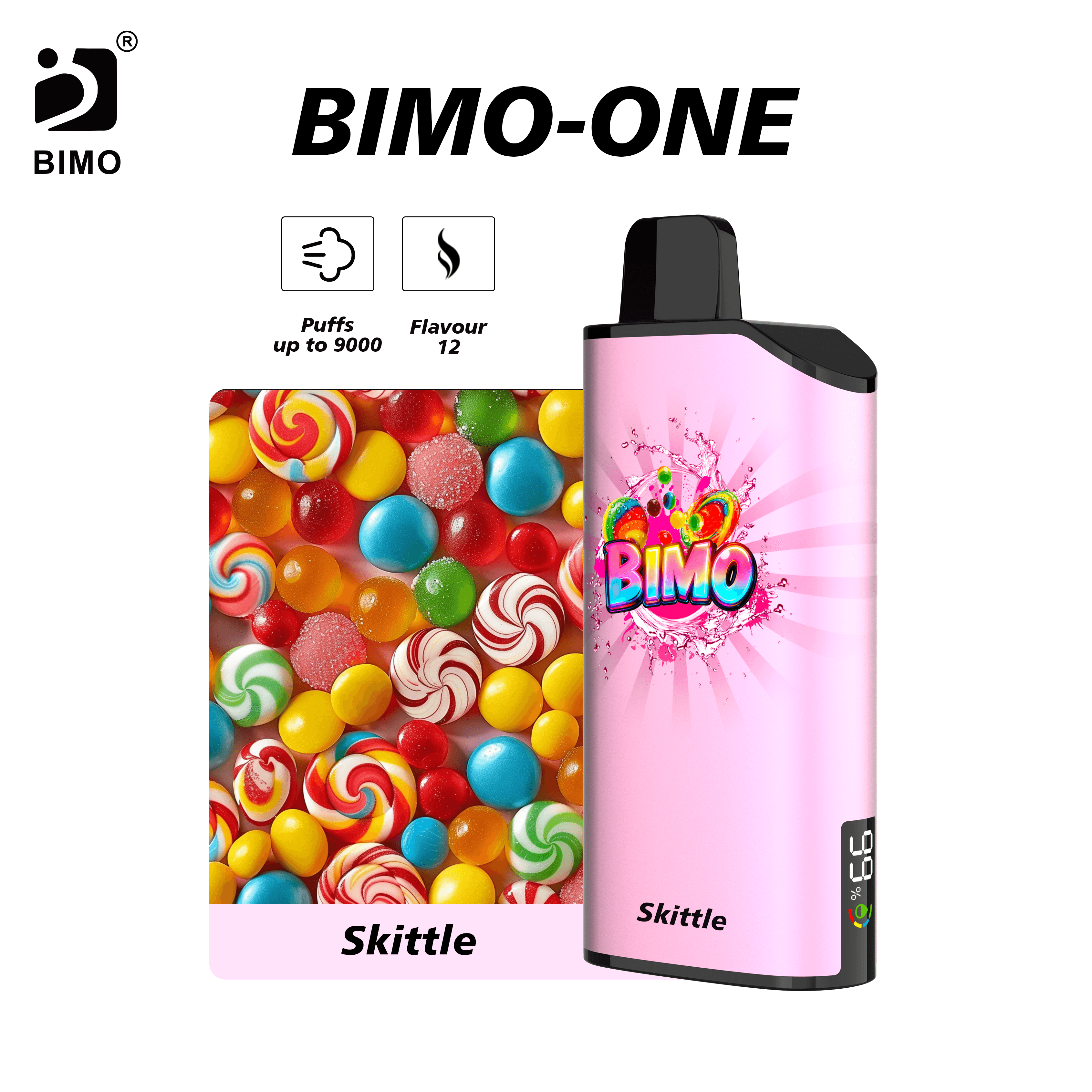 BIMO One 9000 Skittle